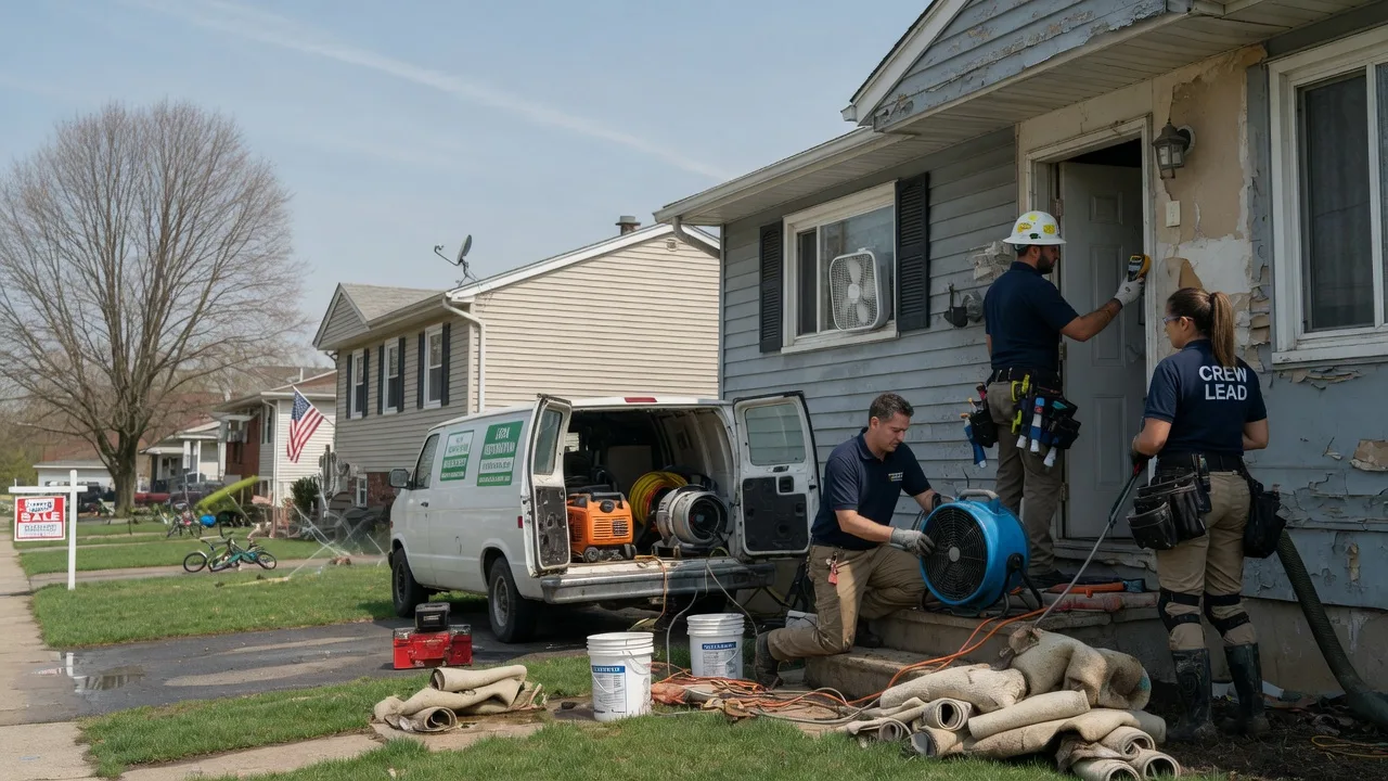 Flood Cleanup in Saint Mary Of The Woods, IN near me